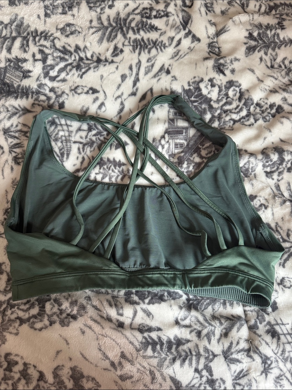 Victorias Secret Sport Strappy Olive Green Women's Bralette
